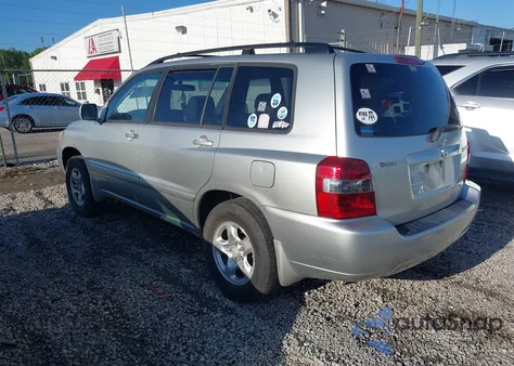 2004 Toyota Highlander z USA, uszkodzony, nr VIN JTEGD21A340081454